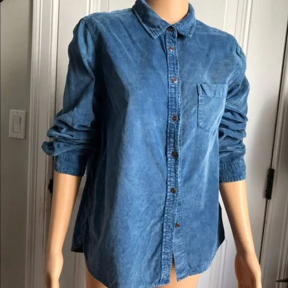 Mango Women's Boyfriend Button Down Shirt - Picture 4 of 8